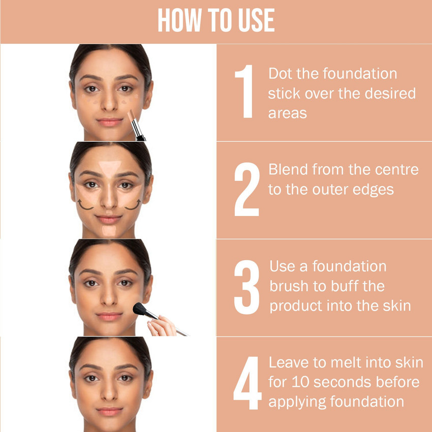 How to use online foundation and concealer