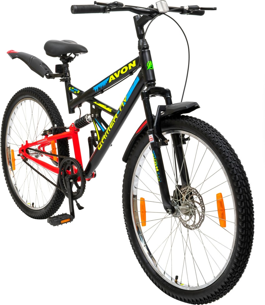 AVON Gamer Nv 26T Dual Suspension MTB 26 T Hybrid Cycle City Bike Price in India Buy AVON Gamer Nv 26T Dual Suspension MTB 26 T Hybrid Cycle City Bike online at Flipkart