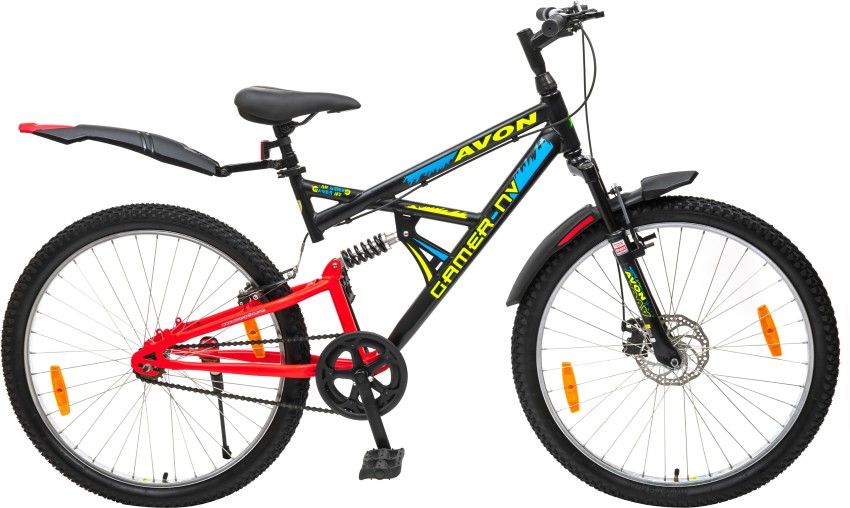 AVON Gamer Nv 26T Dual Suspension MTB 26 T Hybrid Cycle City Bike