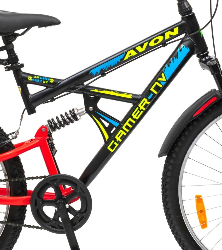 AVON Gamer Nv 26T Dual Suspension MTB 26 T Hybrid Cycle City Bike Price in India Buy AVON Gamer Nv 26T Dual Suspension MTB 26 T Hybrid Cycle City Bike online at Flipkart