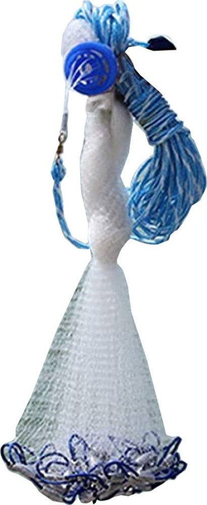 Finefish with Big Ring USA Cast Net Easy Throw Catch Fishing Net