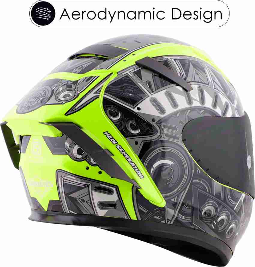 Steelbird top aerodynamic helmet