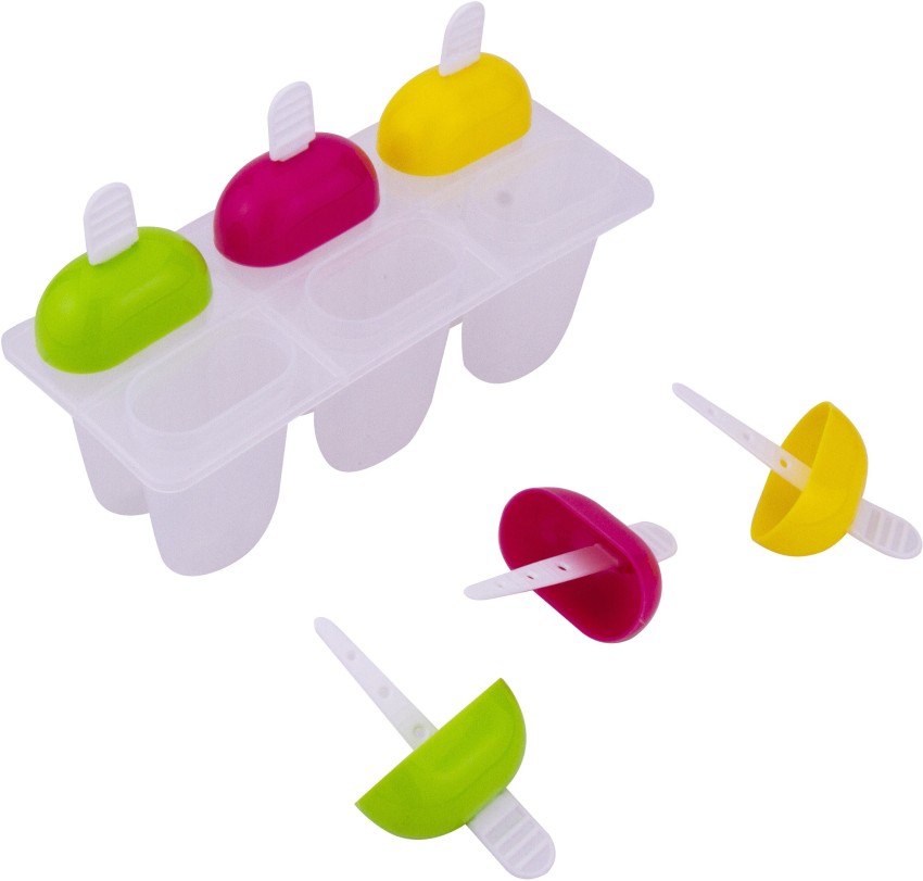 Buy SEVRIZ Plastic Ice Tray Candy Maker Kulfi Maker/Set with 6