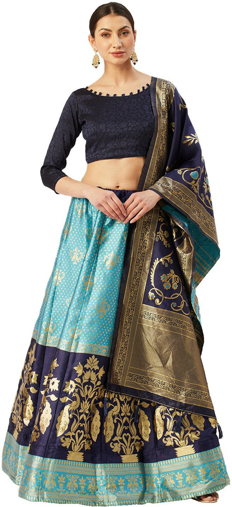 Diva N Diya Embroidered Semi Stitched Lehenga Choli Buy Diva N