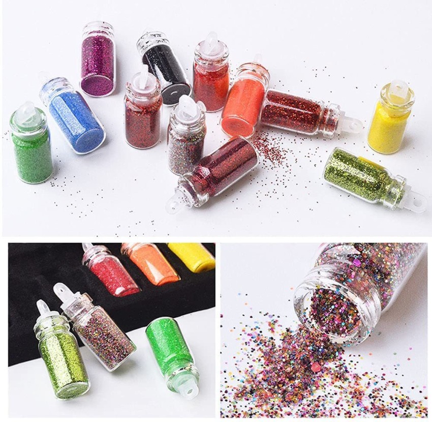 Nail Art Glitter Set, Liquid, Packaging Size: 15ml at Rs 1900/set in  Ludhiana