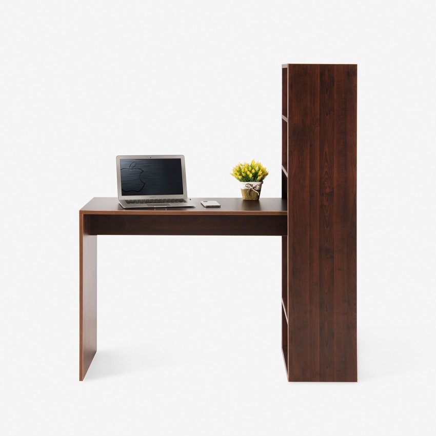 Writing table in walnut deals finish by comfold