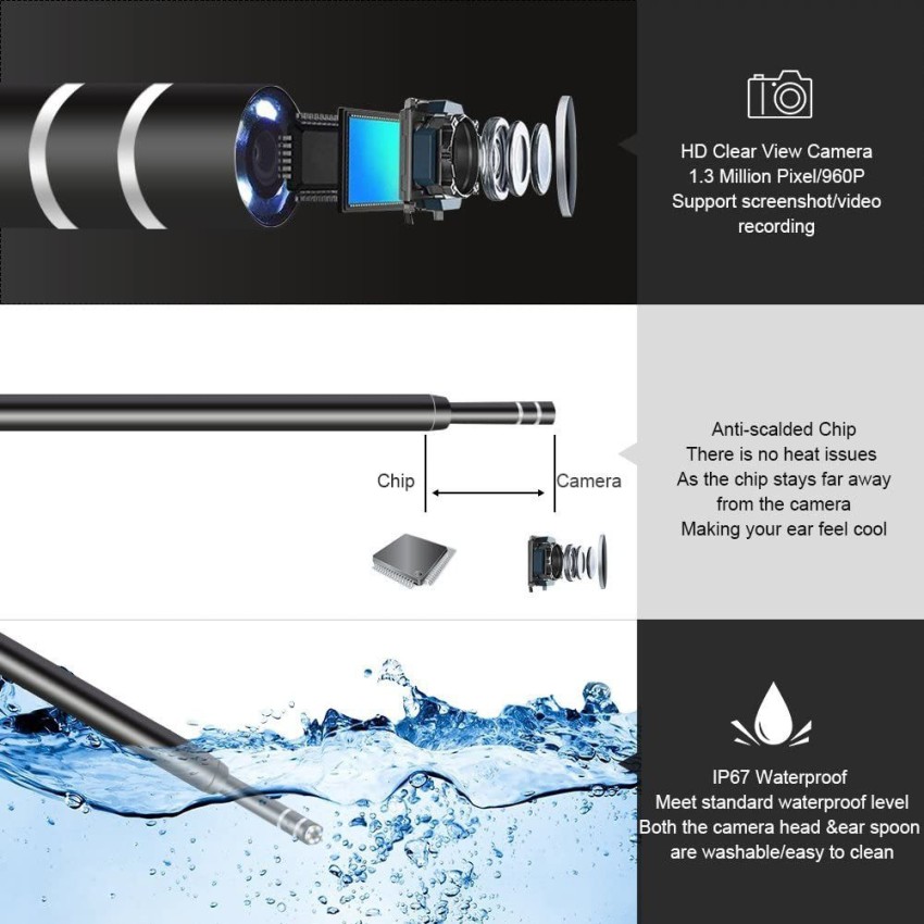 endoscope ear pick camera