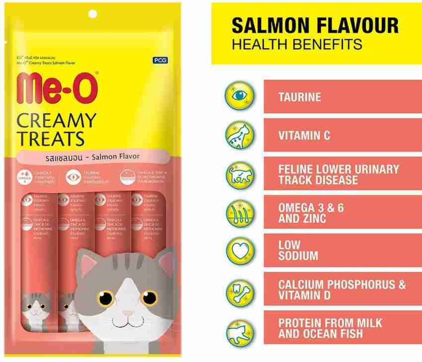 Meo creamy best sale treats salmon