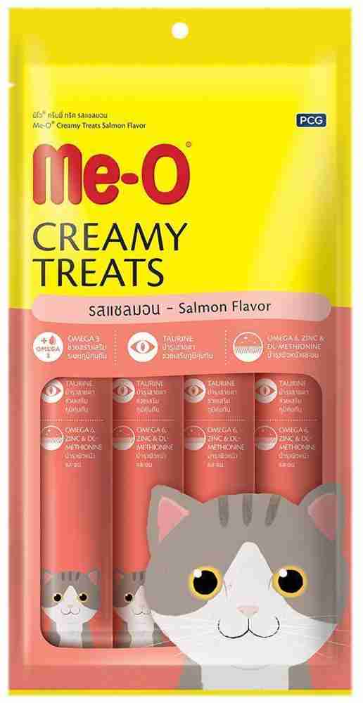 Meo creamy treats best sale salmon