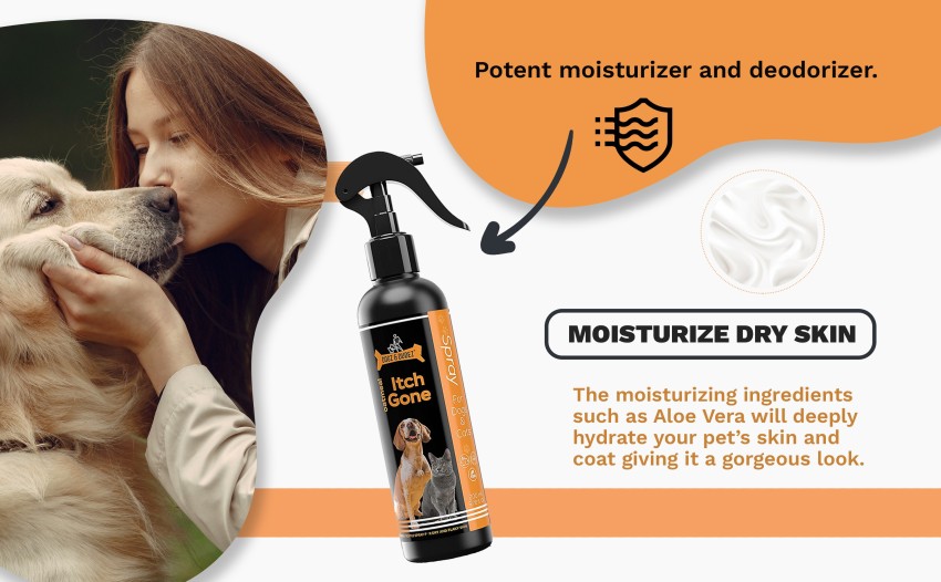 Instant itch relief outlet for dogs