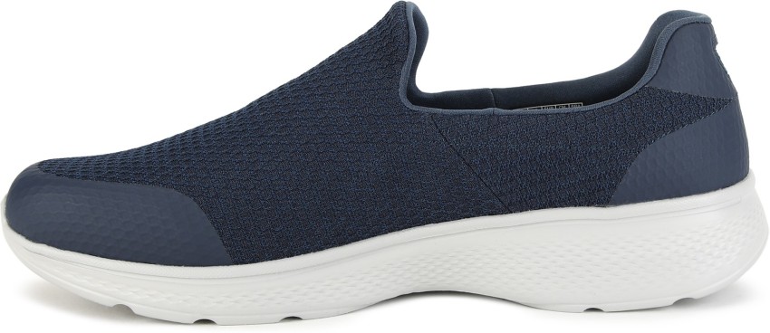 Skechers men's go walk shop 4-alliance slip on trainers