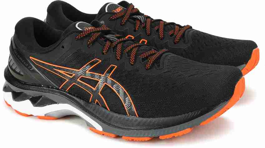 Asics gel schwarz orange sales