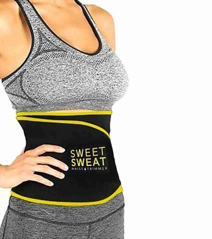 Bimal SWEET SWEAT BELT FOR FAT TRIMMING WAIST SHAPER BLACK