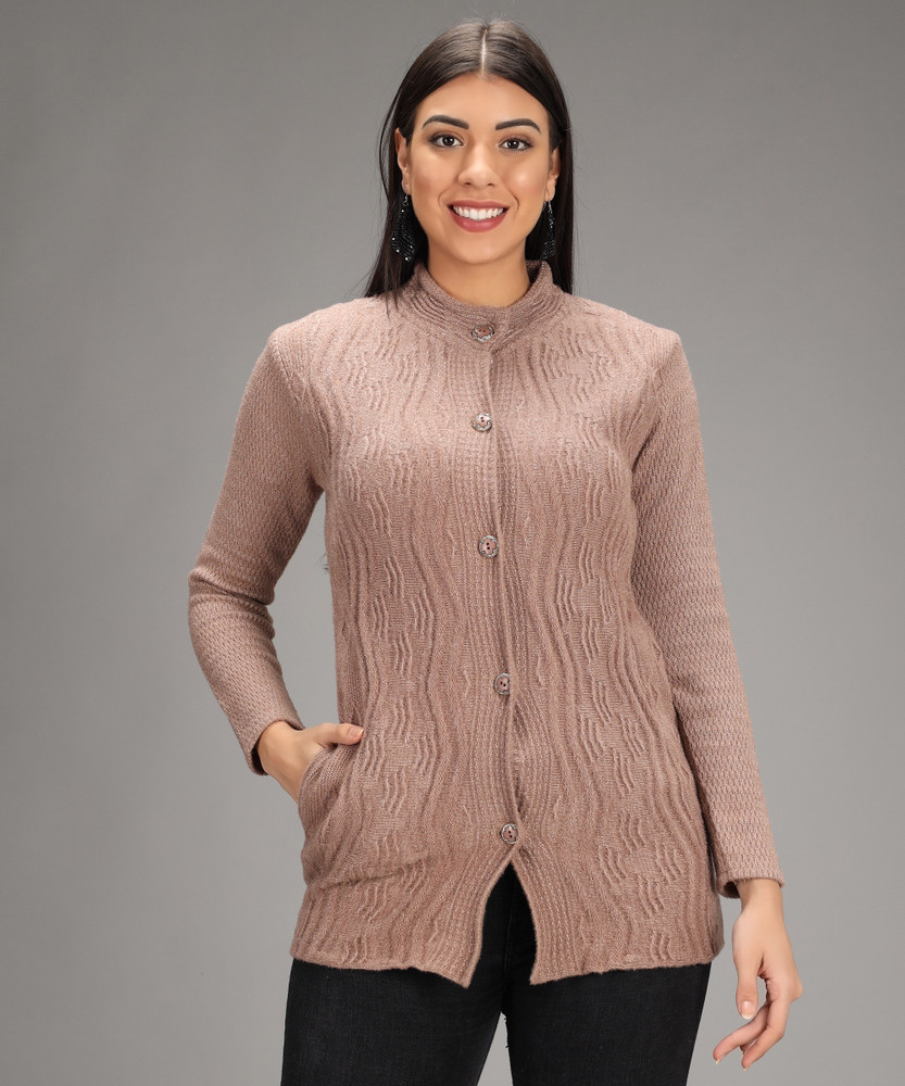 BUDAPEST Self Design Round Neck Casual Women Brown Sweater - Buy BUDAPEST  Self Design Round Neck Casual Women Brown Sweater Online at Best Prices in  India | Flipkart.com