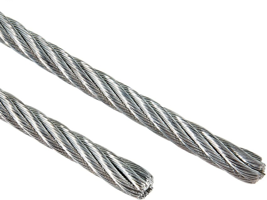 GALVANISED STEEL WIRE ROPE METAL CABLE 1mm 2mm 3mm 4mm 5mm 6mm 8mm 10mm  12mm