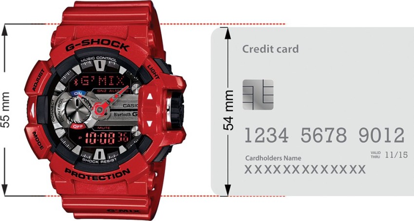 G shock hotsell g mix red