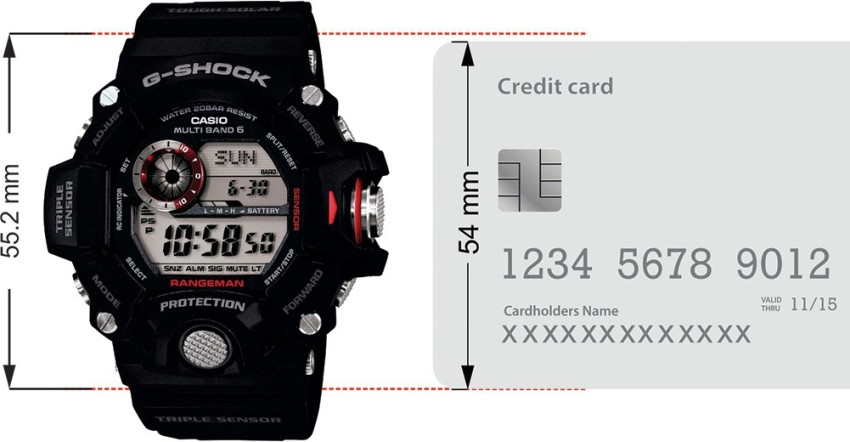 CASIO GW-9400-1DR G-Shock ( GW-9400-1DR ) Digital Watch - For Men 
