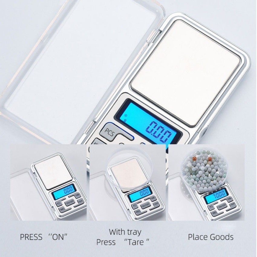 Gold Weighing Machine Mini Pocket Weight Scale Digital Lcd Small Weighing  Machine With Auto Calibration, Tare