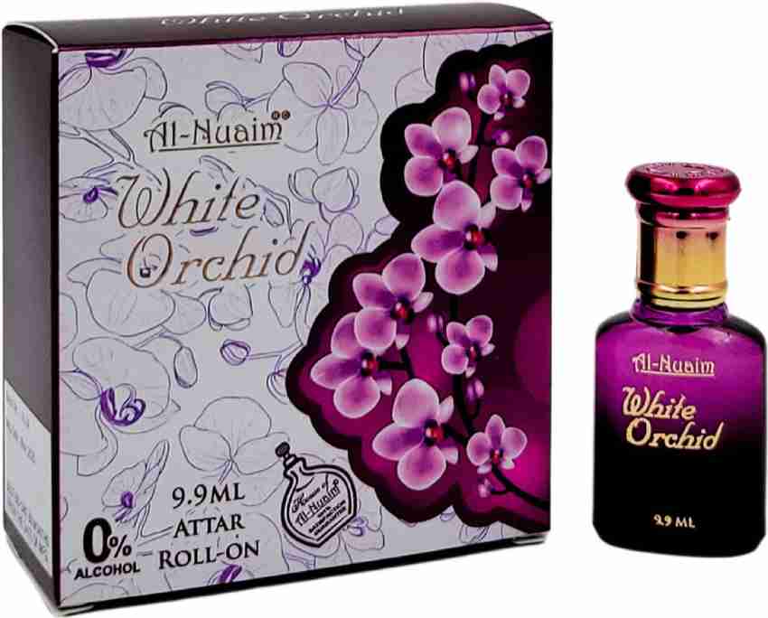 Al Nuaim White Orchid Alcohol Free Attar Roll On 9.9ml Floral Attar