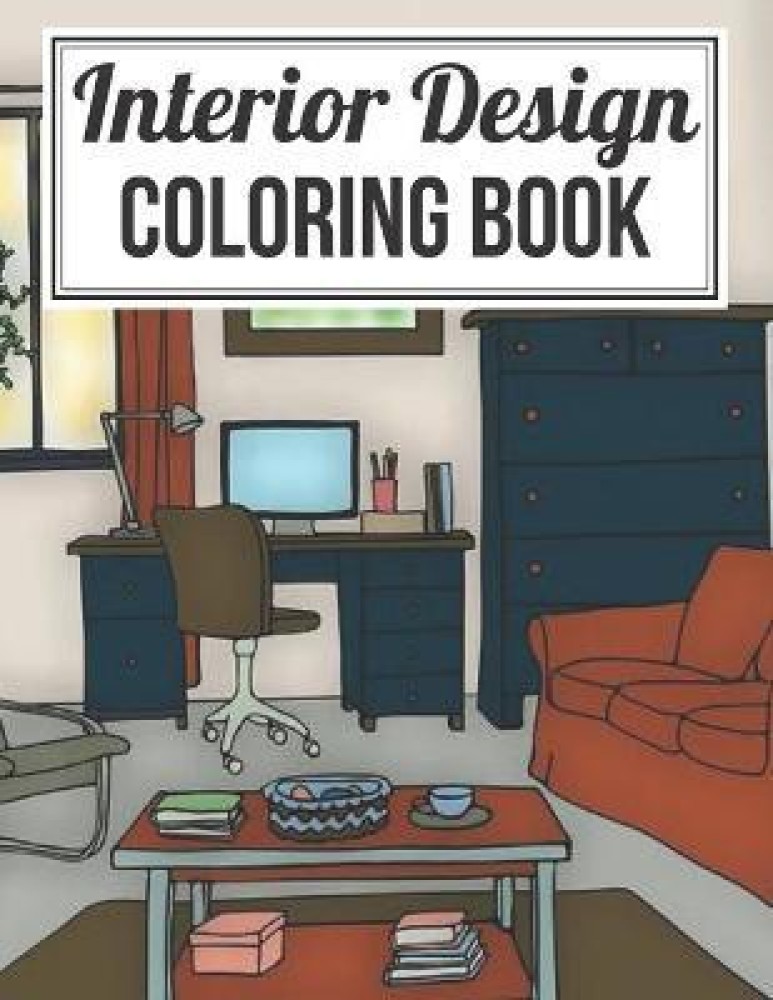 interior design studio coloring pages