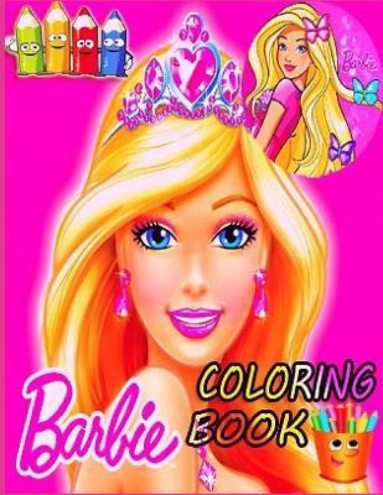 Barbie Coloring Book: Buy Barbie Coloring Book by Books Dilosse Coloring at  Low Price in India