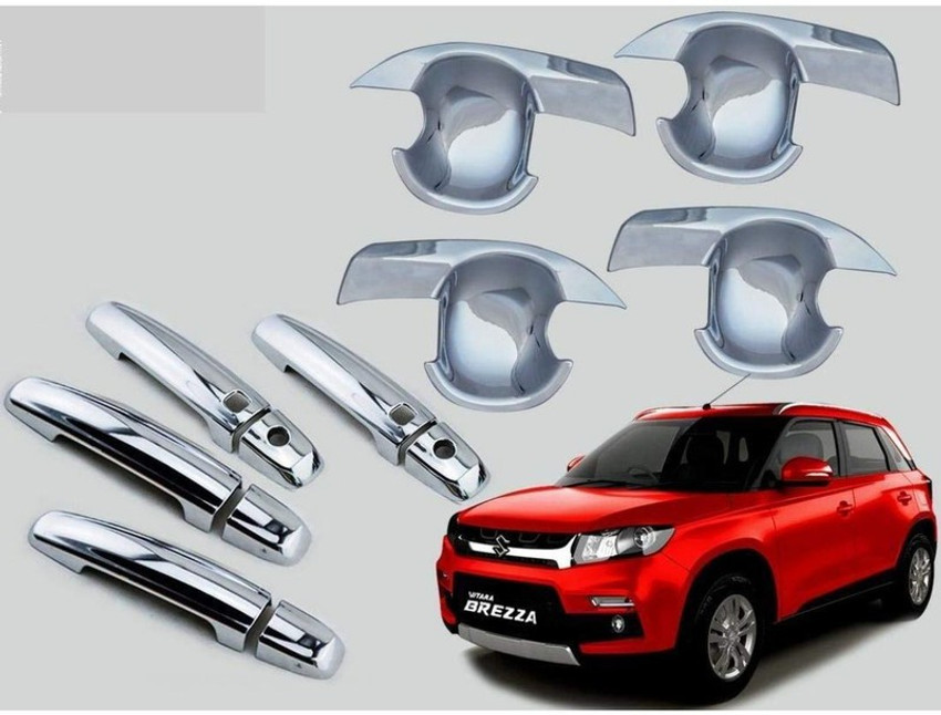 Brezza chrome sale door handles