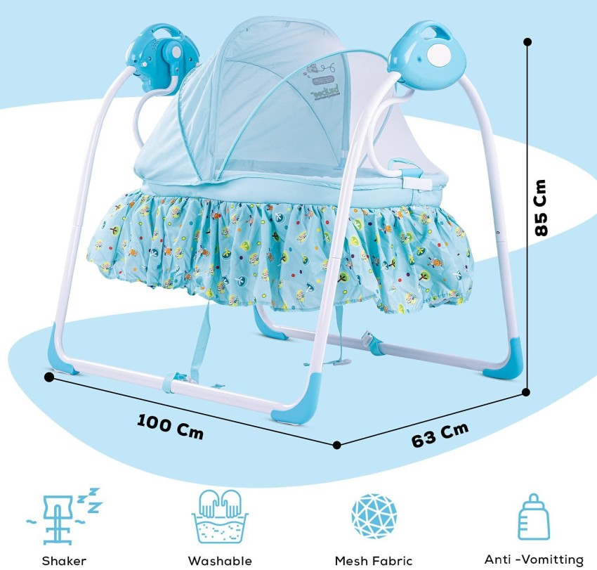 Baybee premium quality clearance electric baby cradle swing