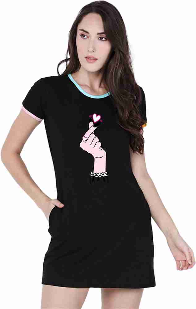 Be Savage Women T Shirt Black Dress Buy Be Savage Women T Shirt Black Dress Online at Best Prices in India Flipkart
