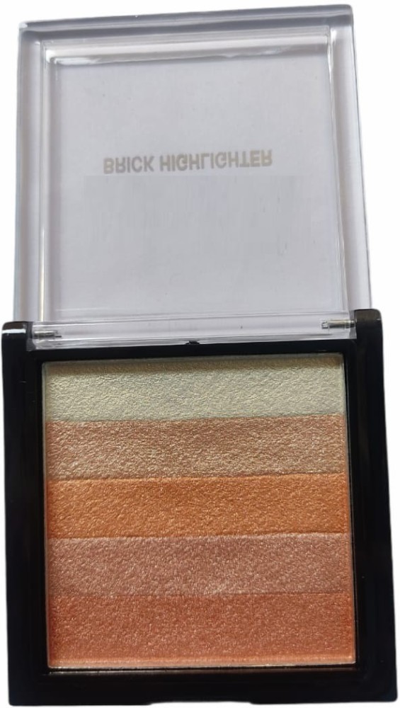 MYEONG 5 COLOR SHIMMERY SHINY GLOW MAKEUP BASED BRICK HIGHLIGHTER