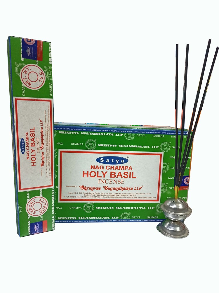 Quickcollection Satya Nag Champa Holy Basil Incense Stick