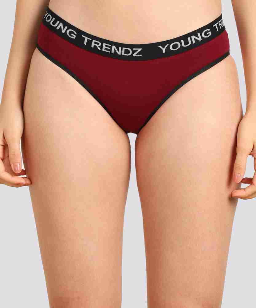 BENCH/ Low Rise Hipster Panty - Maroon