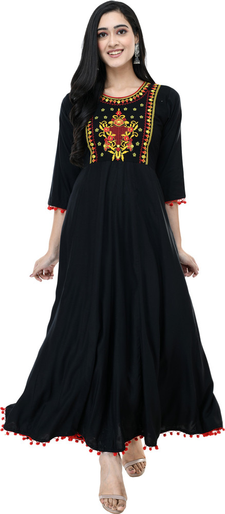 AnjuShree Choice Women Embroidered Anarkali Kurta Buy AnjuShree