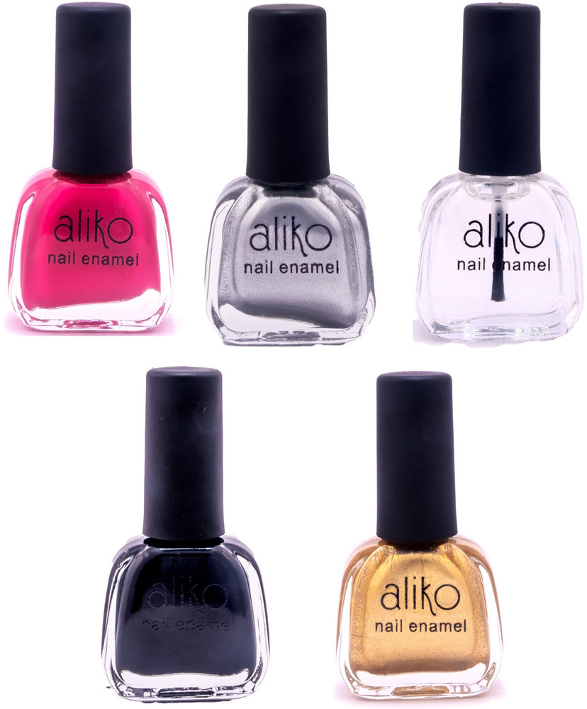 Aliko multicolor nail polish combo Multicolor Price in India