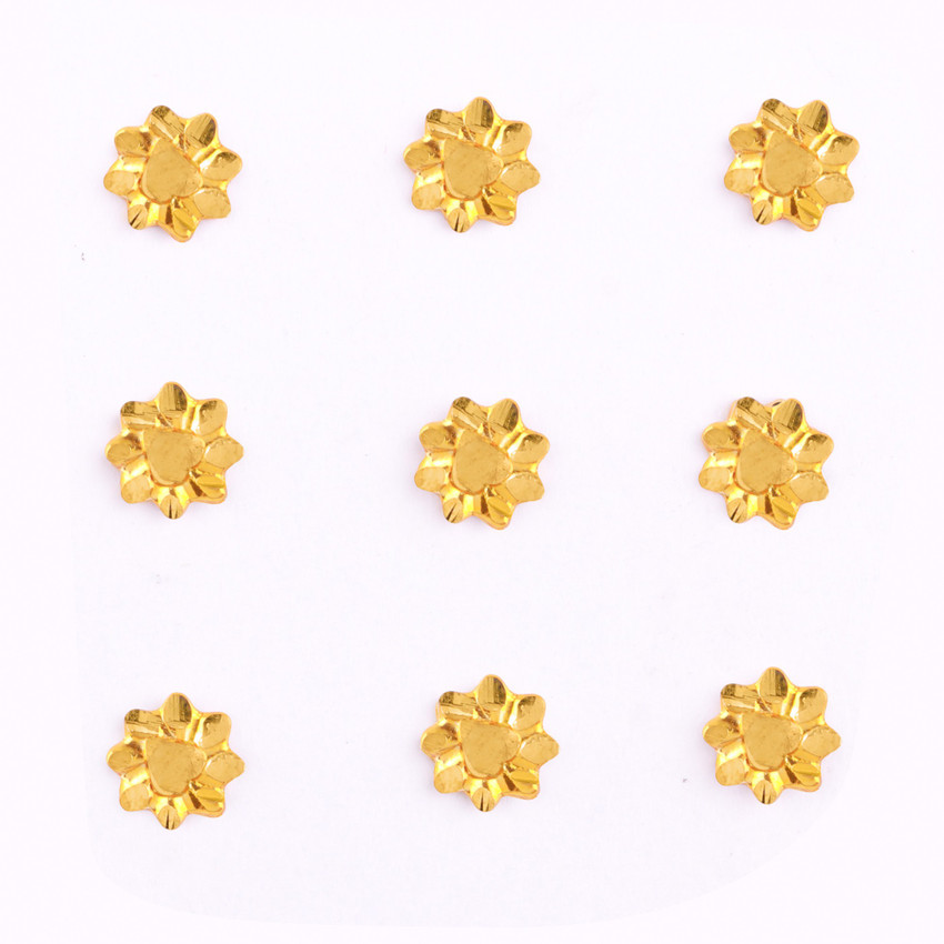 Gold flower hotsell nose pin