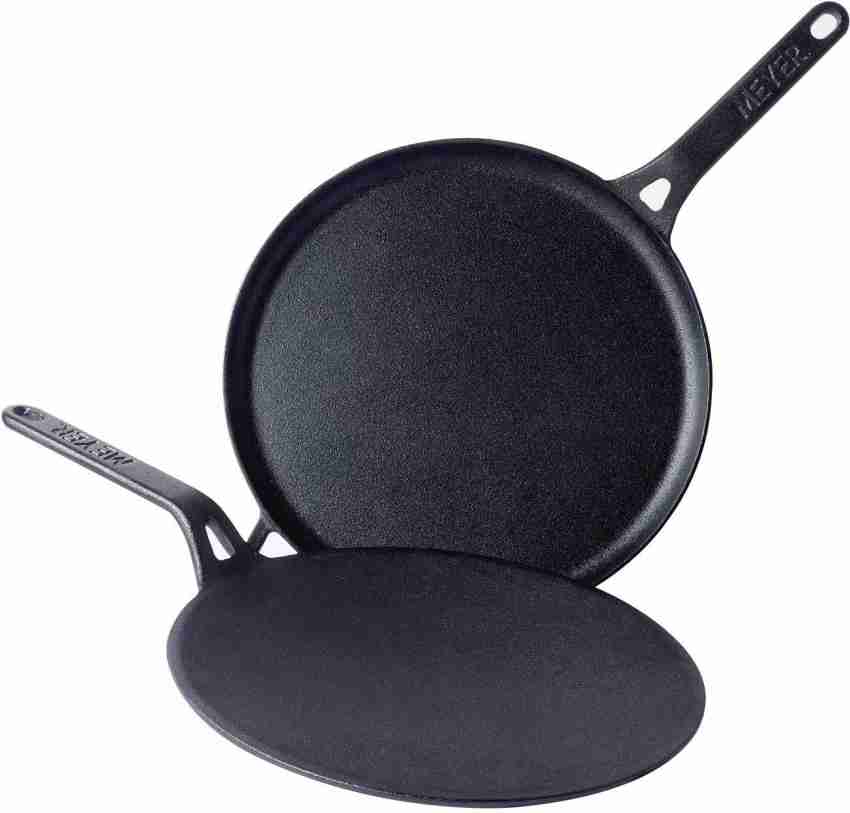 Pots And Pans 26cm Meyer Pre Seasoned Cast Iron Roti/chapati Tawa