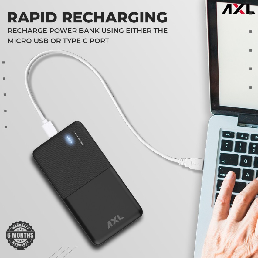 Cheap Kuulaa Power Bank 20000mAh with LED charge indicator