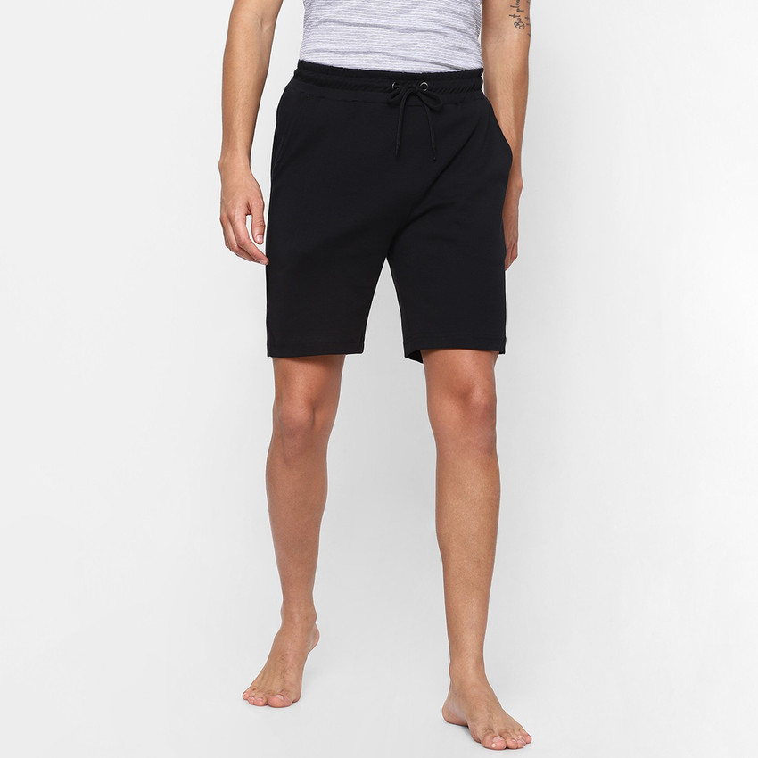 Ajile By Pantaloons Solid Men Black Night Shorts Buy Ajile By Pantaloons Solid Men Black Night Shorts Online at Best Prices in India Flipkart