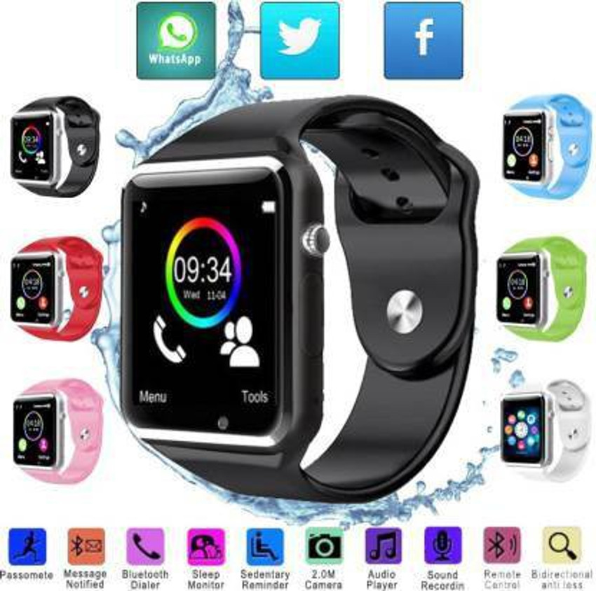 aybor A1 smart calling watch with bluetooth Smartwatch Price in