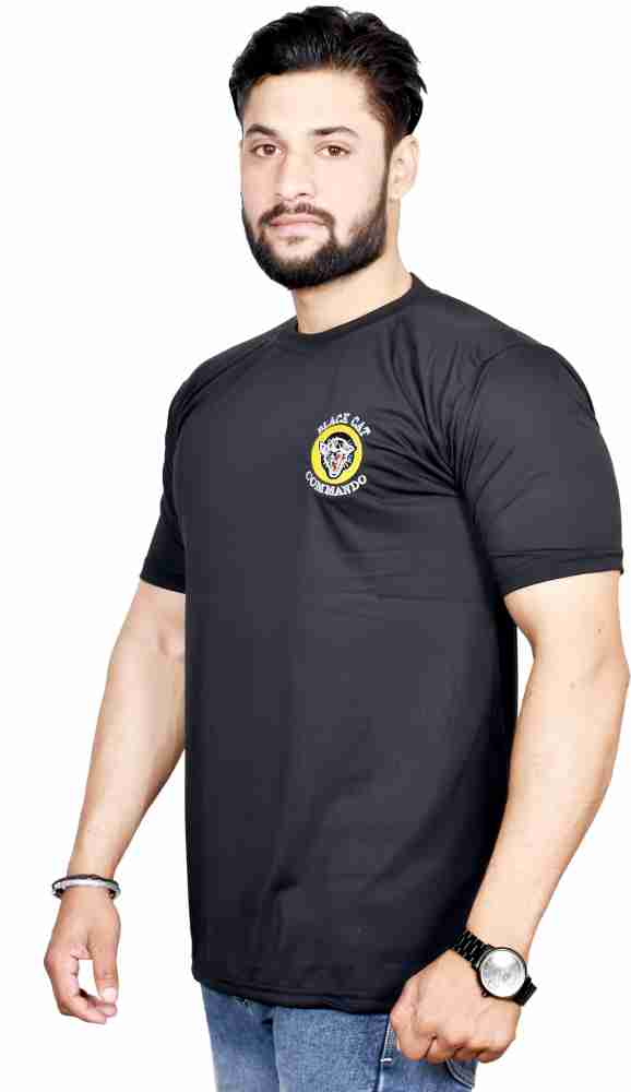 Black cat commando t shirt sale