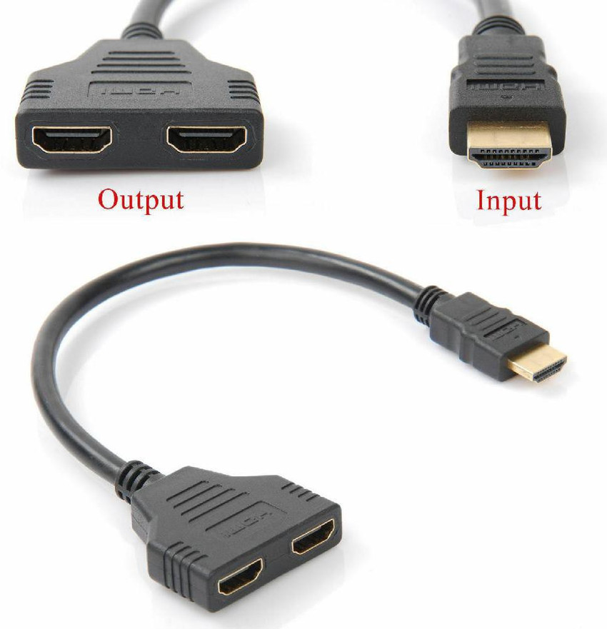 Duplicador hdmi 1 entrada 2 salidas media markt sale