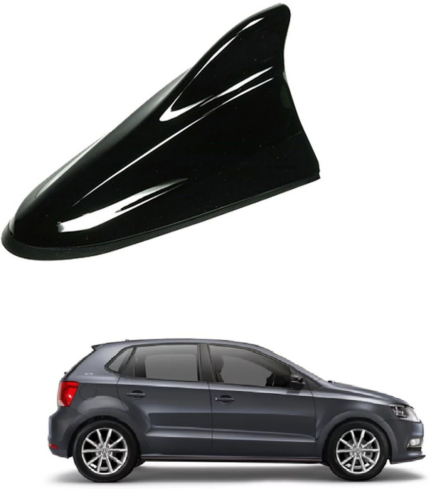 Blue tick Premium Glossy black shark fin antenna especially for