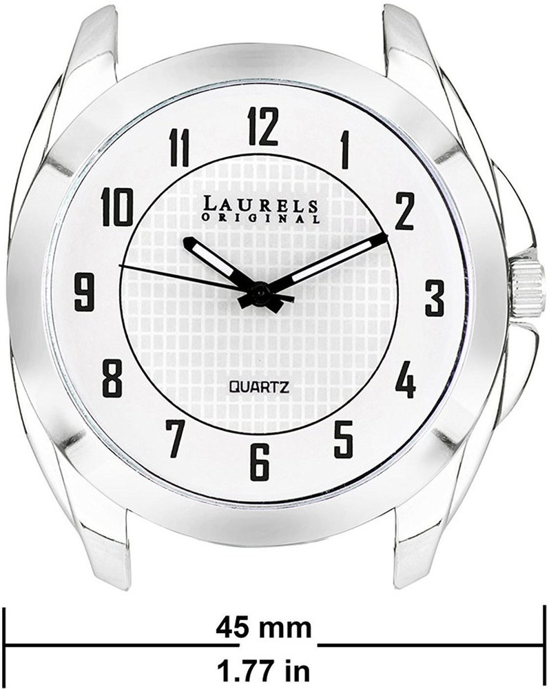 LAURELS Laurels Diplomat Analog Silver Matt Dial Men s Watch