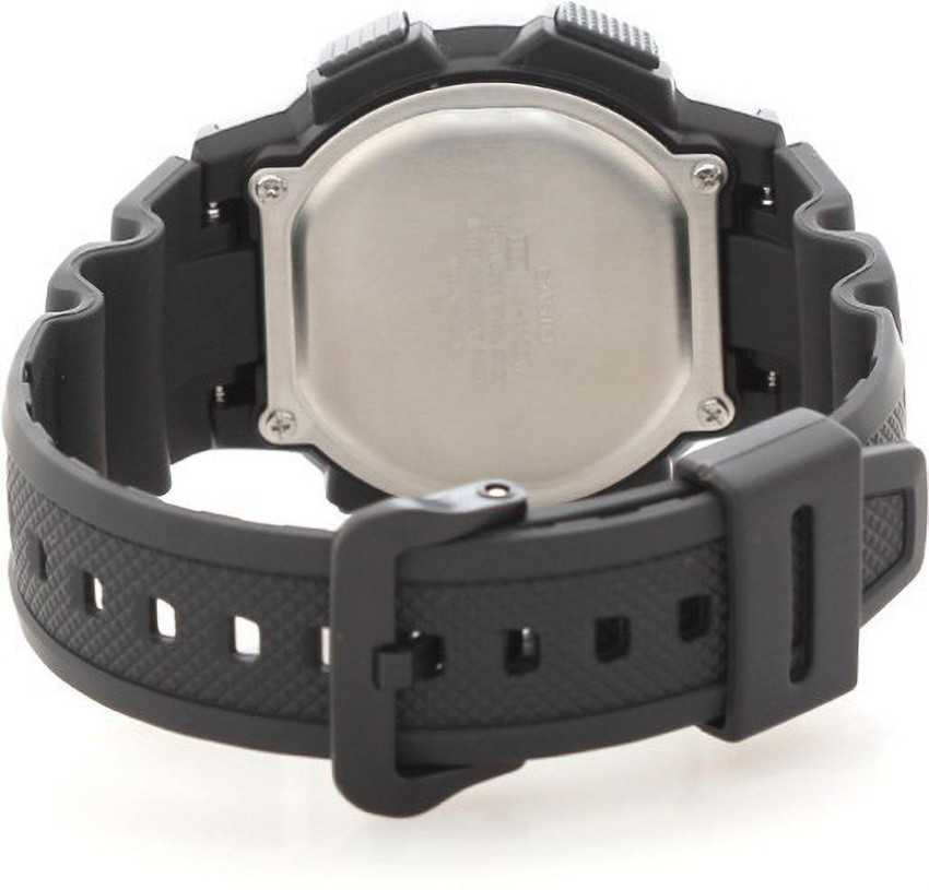 Reloj casio stainless on sale steel back water resistant