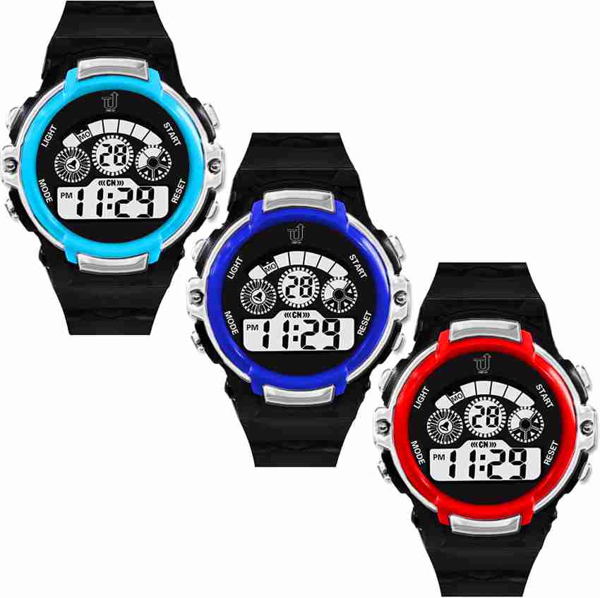 Time Up Kids Watches 5 13 Years Combo Of 3 Kids Water Proof