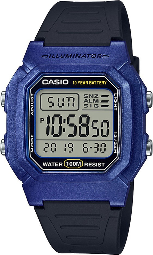 CASIO W 800HM 2AVDF Youth Digital W 800HM 2AVDF Digital Watch
