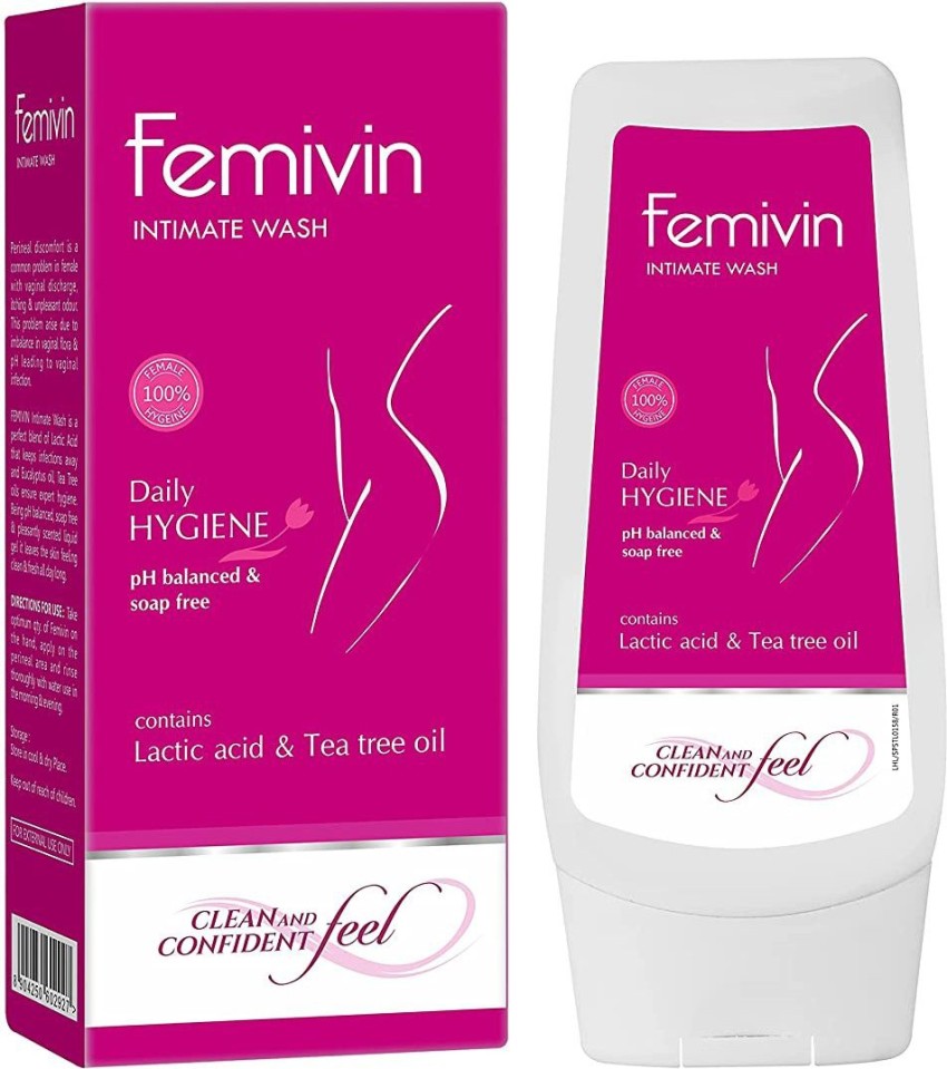 Femivin Intimate Care Wash With Tea Tree oil 2x100ml Intimate Wash Price in  India - Buy Femivin Intimate Care Wash With Tea Tree oil 2x100ml Intimate  Wash online at