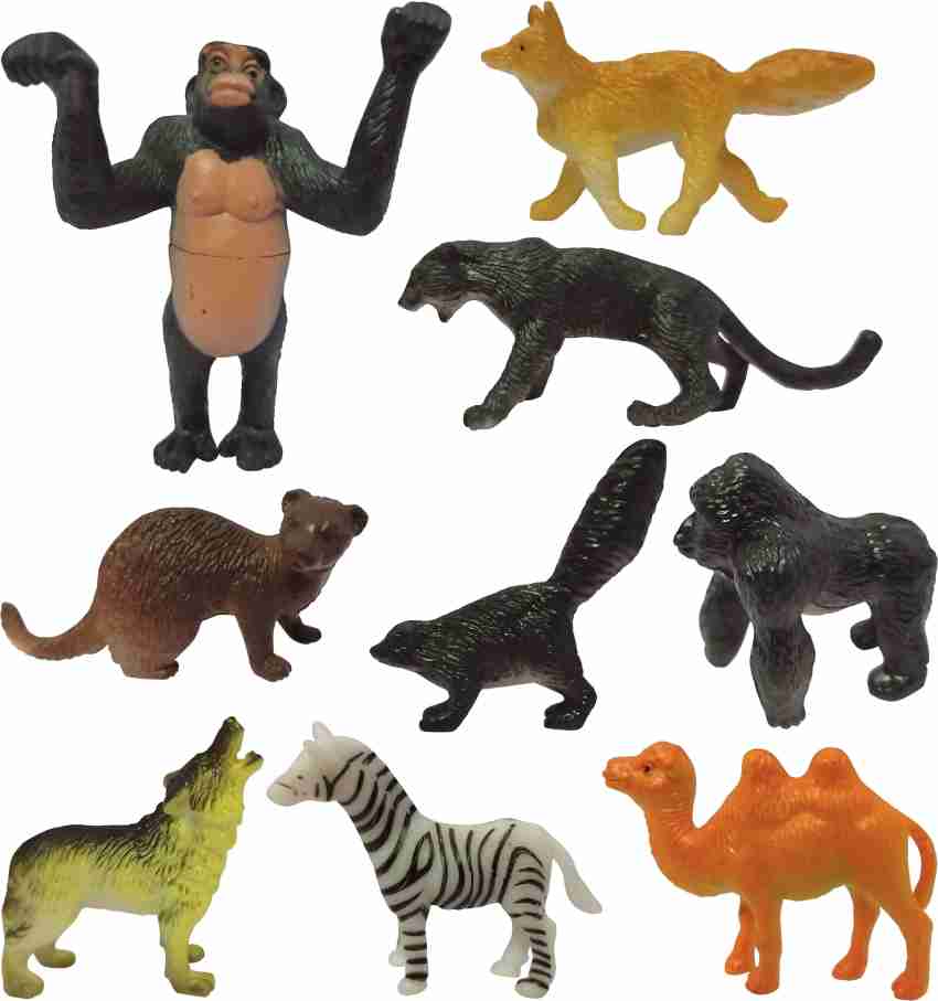 KIDS EARTH Super Set of Animal Kingdom Pack of 18 which contains 16  Different Animals and 2 Different Plants High Quality and Realistic Animals  Best Gifts for Kids, Boys, Girls and To