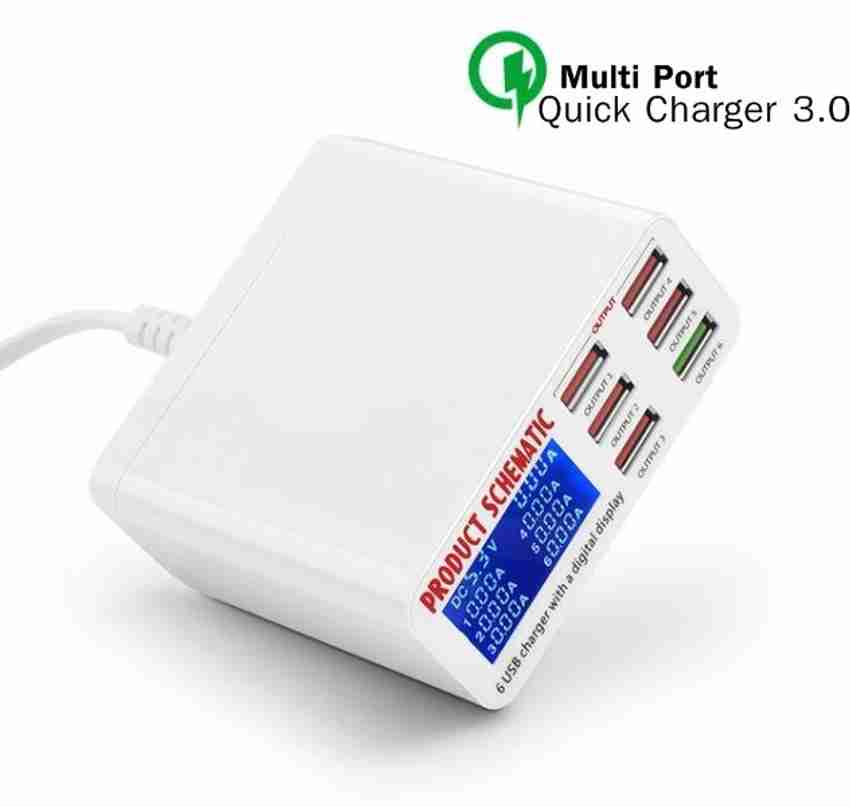 Multi port sales battery charger