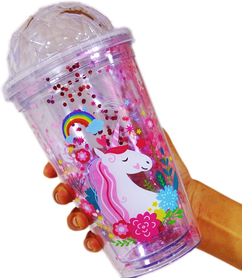 Sell plus Unicorn Transparent Sipper/Water Bottle/Mason Jar/Tumbler with  Straw for Kids 500 ml Sipper - Buy Sell plus Unicorn Transparent Sipper/Water  Bottle/Mason Jar/Tumbler with Straw for Kids 500 ml Sipper Online at