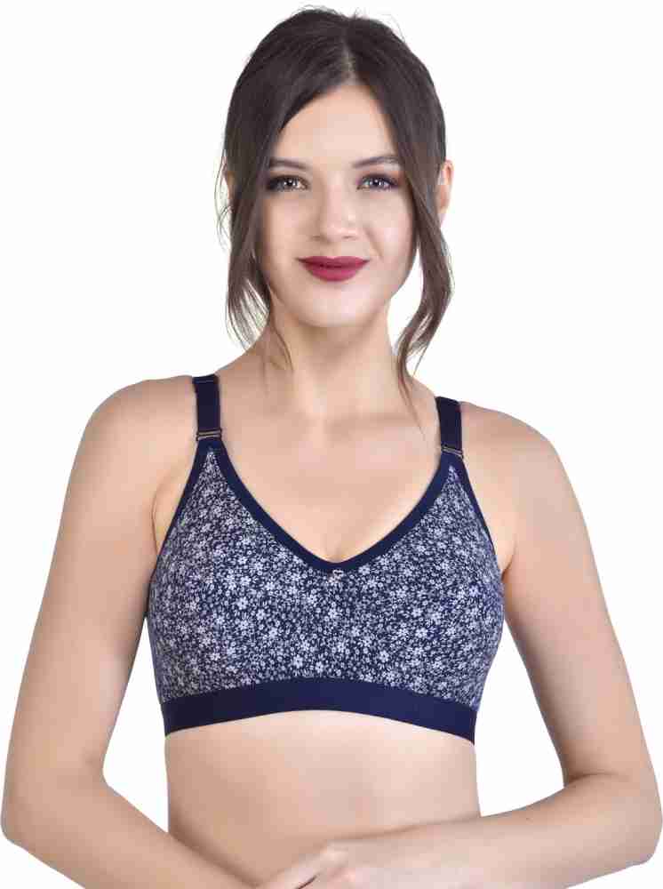 Buy Alishan Non Padded Cotton T Shirt Bra - Red Online at Low Prices in  India 